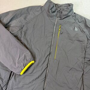The North Face Gray Lightweight Insulated Jacket Full Zip Men's Size XL